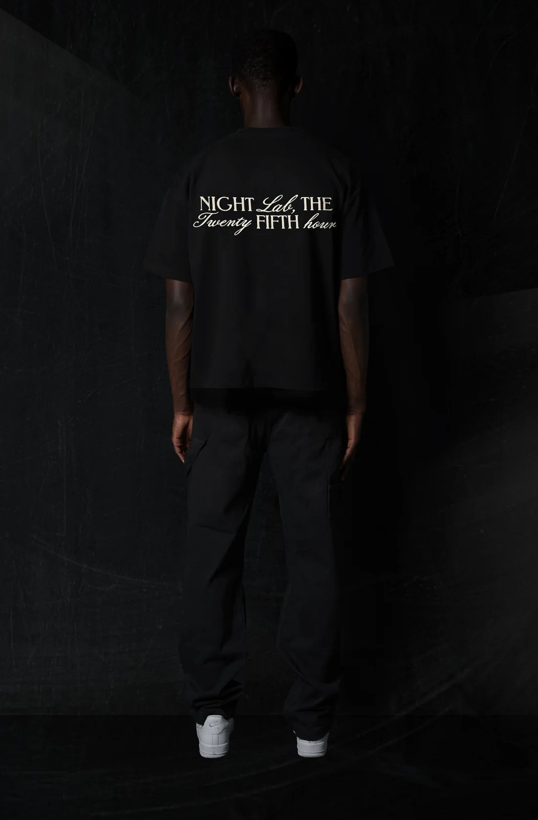 025. 25th Hour Heavyweight Tee - Black - Image 2