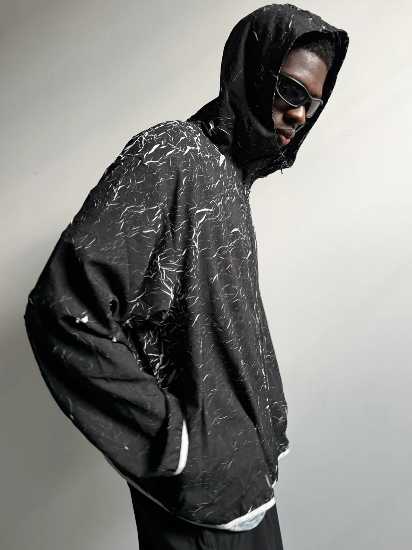 001. NL Dynamic Layer Jacket - Black/White - Image 4