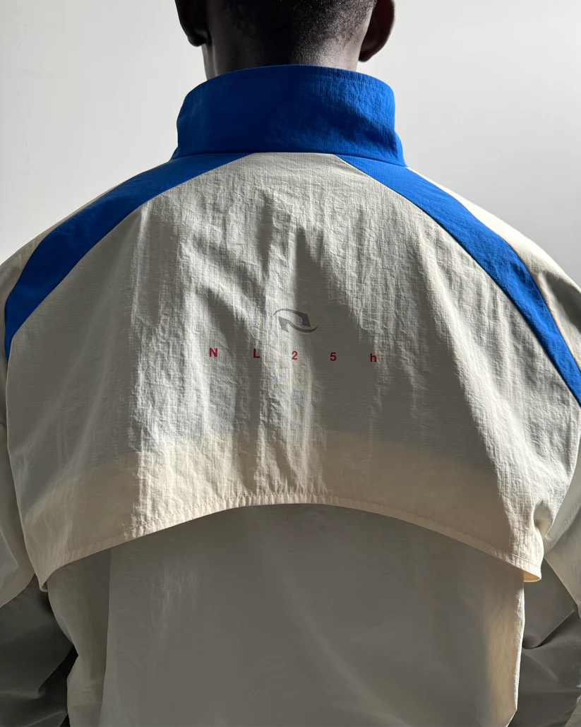 018. ANTHM Jacket - Ivory/Blue - Image 3