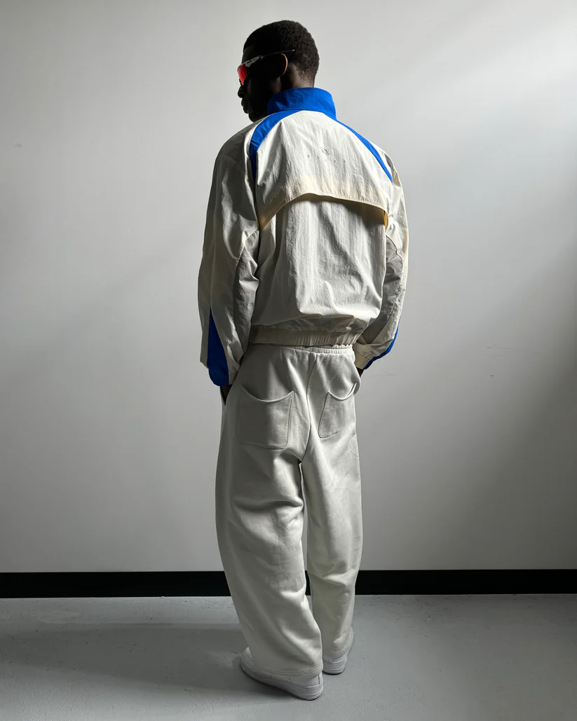 018. ANTHM Jacket - Ivory/Blue - Image 2